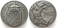 Deutschland - Medaillen  ELSASS-LOTHRINGEN 25 JAHRE TREUE DIENSTE o.J.(ca.1900) Silber 40mm RAR!!! unz