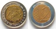 Europroben SAN MARINO - SPECIMEN 2 Euro 2009 WÄHRUNGSUNION -