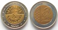 Europroben NIEDERLANDE - SPECIMEN 2 Euro 2009 WÄHRUNGSUNION -