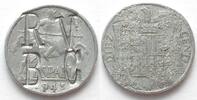  1945 Spanien RBVC moneda contramarcada 10 Centimos 1945 propaganda Alu ss