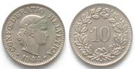 Schweiz EIDGENOSSENSCHAFT 10 Rappen 1944 Ku-Ni ERHALTUNG!!! -