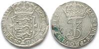 Dänemark Krone DÄNEMARK Krone (4 Mark) 1668 Kopenhagen FREDERIK III. Silber ERHALTUNG! -
