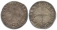 Schweiz - Uri, Schwyz & Unterwalden URI, SCHWYZ und UNTERWALDEN Halbbatzen o.J.(16. Jh.) Spanische Wappensch. Billon -
