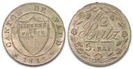 Schweiz - Waadt WAADT / VAUD Halbbatzen 1813 Billon FDC PRACHTSTÜCK!!! -