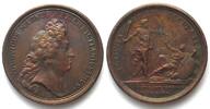 Frankreich - Medaillen 1675. CAMPAGNE DE CATALOGNE. AE Medaille v. Mauger 41mm -