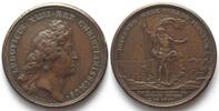 Frankreich - Medaillen 1667. BAU DES CANAL DU LANGUEDOC. AE Medaille v. Maguer 41mm -