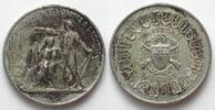 Schweiz - Schützenmedaillen LAUSANNE 1876 EIDGEN. SCHÜTZENFEST Medaille v. Durussel Zinn 32mm -