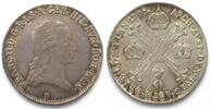 Haus Habsburg RDR 1/4 Kronentaler 1797 B Kremnitz FRANZ II. Silber ERHALTUNG!!! -