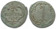 Schweiz - Basel BASEL Stadt Halbbatzen 1794 Billon SELTENES JAHR! ERHALTUNG! -