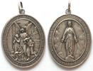 Schweiz - Medaillen Marienerscheinung der Catherine Laboure o.J.(ca.1900) v. Huguenin 43x36mm -