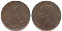 Italien ITALIA - REGNO 2 Centesimi 1910 VITTORIO EMANUELE III rame ANNO RARO! -
