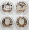 Nordkorea NORDKOREA Satz 100 Won 1996 Dschunke & 1997 Vertrag 99 JAHRE HONGKONG Silber -