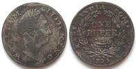 Indien Britisch BRITISCH INDIEN 1 Rupee 1835 WILLIAM IV. - ZEITGENÖSSISCHE FÄLSCHUNG - SELTEN! -