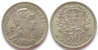 Portugal PORTUGAL 50 Centavos 1945 Ku-Ni ERHALTUNG! -