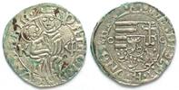 Ungarn II. ULÁSZLÓ Denar o.J. LADISLAUS II. 1490-1516 Silber ERHALTUNG! -