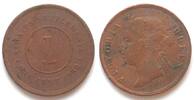 Straits Settlements STRAITS SETTLEMENTS 1 Cent 1889 VICTORIA Bronze -