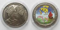 England UK 25 Euro 1997 Karte HONG KONG RETURNS TO CHINA / GOLDEN WEDDING Ku-Ni -