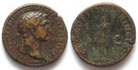 Roman Imperial TRAJAN (98-117 AD). AE Sestertius, 107 Rome mint SPQR OPTIMO PRINCIPI - SC, Roma -
