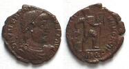 Roman Imperial VALENTINIAN I (364-375 AD). AE3, Aquileia mint, SMAQP, GLORIA ROMANORVM, XF -