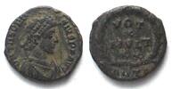 Roman Imperial THEODOSIUS I (379-395 AD). AE Half Centenionalis, 383, Antioch mint -