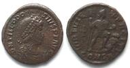 Roman Imperial THEODOSIUS I (379-395 AD) AE Follis, CONSA, Constantinople mint, VIRTVS EXERCITI -