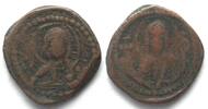 Byzanz ROMANUS IV (1068-1071). AE Follis, Constantinople mint, Christ Pantokrator -