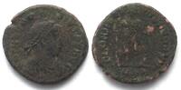 Roman Imperial THEODOSIUS I (379-395 AD). AE Follis, Constantinople mint (?), aVF -