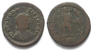 Roman Imperial THEODOSIUS I (379-395 AD). AE Follis, Cyzikus mint, aVF -