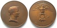 Frankreich - Medaillen NAPOLEON I. Medaille TERGEMINI HONORES Bronze 68mm -