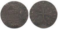 Schweiz - Freiburg FREIBURG / FRIBOURG Halbbatzen 1714 Billon -