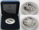 Kirgisistan KIRGISISTAN 10 Som 2022 Berberis kaschgarica ROTES BUCH Silber -