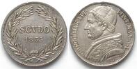 Vatikan KIRCHENSTAAT Scudo 1835 R GREGORIO XVI A.V Silber ERHALTUNG!!! -