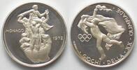 Italien - Medaillen MONACO (=MÜNCHEN) 1972 GIOCHI DELLA XX OLIMPIADE Silber v. Pioli 30mm -
