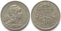 Portugal PORTUGAL 50 Centavos 1929 Ku-Ni ERHALTUNG! -