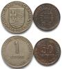 Mosambik PORTUGIESISCH MOSAMBIK 1 Escudo 1936 & 50 Centavos 1945 -