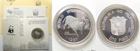 Philippinen PHILIPPINEN 200 Piso 1987 Büffel WWF Silber mit Folder & 2 Zertifikaten -