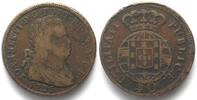 Portugal Pataco PORTUGAL 40 Reis 1823 JOAO VI. Bronze -