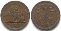 Belgien BELGIEN 2 Centimes 1833 LEOPOLD I. Kupfer, breiter Rand, SELTEN! ERHALTUNG! -