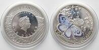 Niue NIUE 1 Dollar 2011 Schmetterling MACULINEA ARION Silber, Farbe -