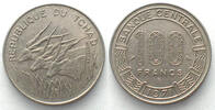 Tschad TSCHAD 100 Francs 1971 nickel -