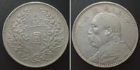 China CHINA Dollar J.3 (1914), YUAN SHIH-KAI Silber -
