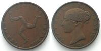 Insel Man INSEL MAN 1/2 Penny 1839 VICTORIA Kupfer -