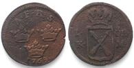 Schweden SCHWEDEN 1 Öre 1768 ADOLF FREDERICK Kupfer -