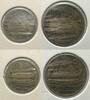 Libanon LIBANON 2 & 5 Piastres 1925 Al-Br SELTEN! -
