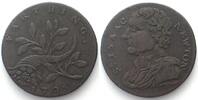 British Tokens - Middlesex MIDDLESEX 1793 Farthing Token SR. ISAAC NEWTON Kupfer -
