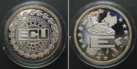 Deutschland - Medaillen DEUTSCHLAND-ECU o.J. (ca.1990), Silber, 35mm -