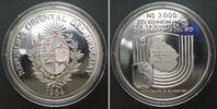 Uruguay URUGUAY 2000 Nuevos Pesos 1984, 25. Tagung der Notenbankdirektoren, Silber -
