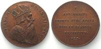  1728-1745 Schweden - Medaillen SCHWEDISCHE KÖNIGE - BJÖRN I. Suitenmedaille v. Hedlinger, Bronze f.unz
