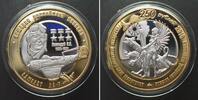 Russische Antarktische Gebiete RUSS. ANTARKTISCHE. GEB. 250 Rubel 2016, LA-1, Koschedub, LUFTFAHRT Bimetall -