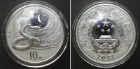 China CHINA 10 Yuan 2013 Lunar JAHR DER SCHLANGE 1 Unze Silber mit Zertifikat -